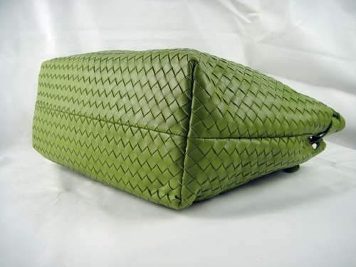 Bottega Veneta Lambskin Tote Bag 1032 green